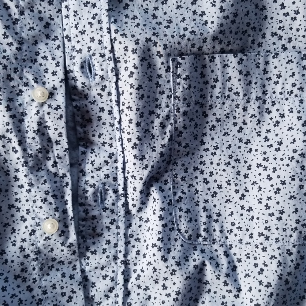Button-up floral-patterned TICKET TO RIDE - Picture 3 of 4